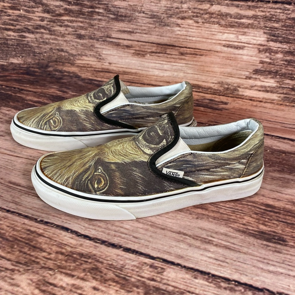 Vans Gorilla Print Men’s Size 6, Women’s Size 7.5